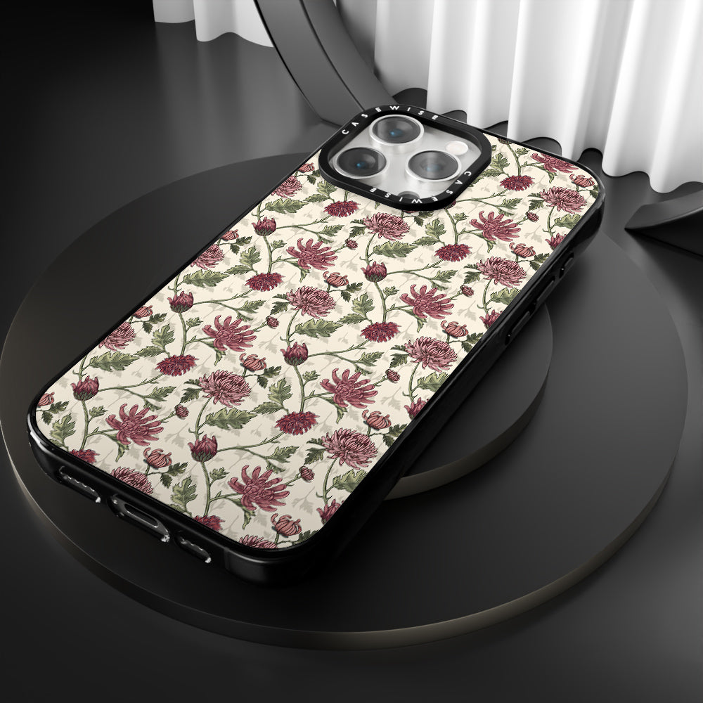 Peonies (kremowy) - Etui