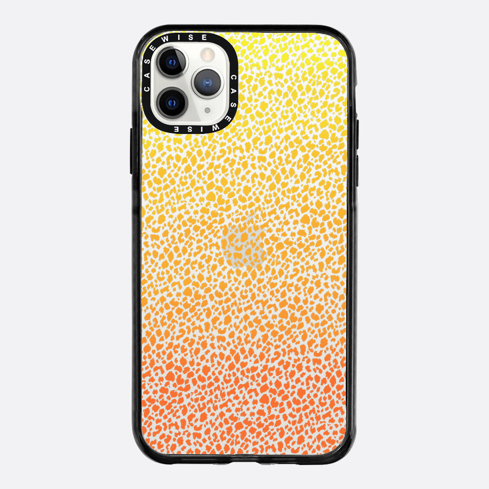 Pomarańczowa Pantera Ombré - Etui