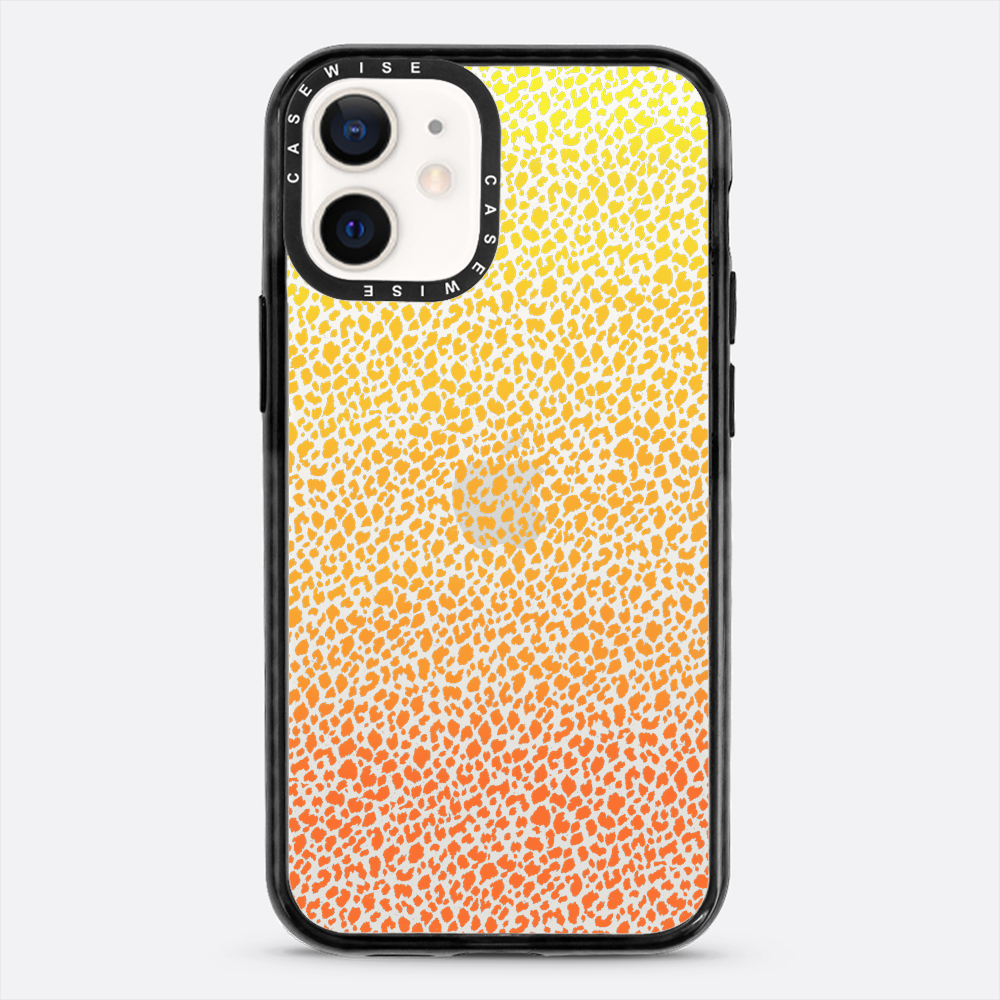 Pomarańczowa Pantera Ombré - Etui