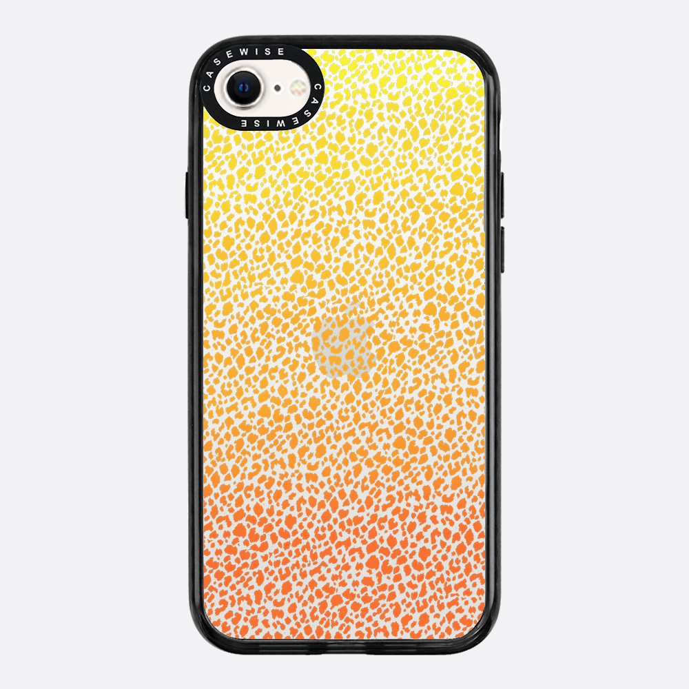 Pomarańczowa Pantera Ombré - Etui