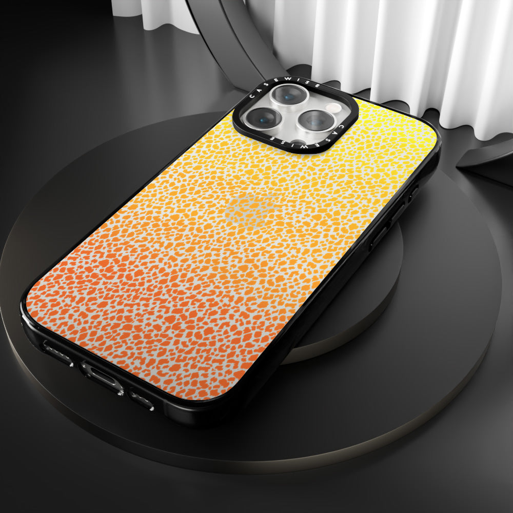 Pomarańczowa Pantera Ombré - Etui