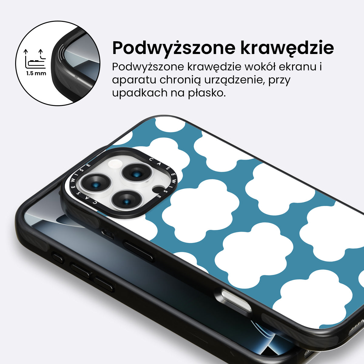Chmurki z niebieskim tłem - Etui