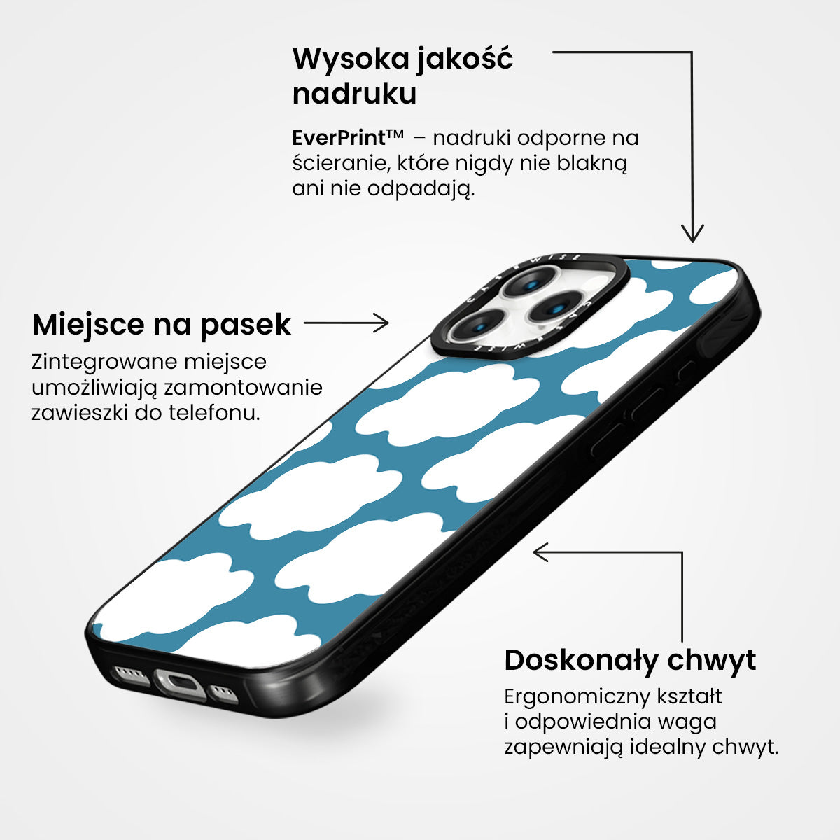Chmurki z niebieskim tłem - Etui