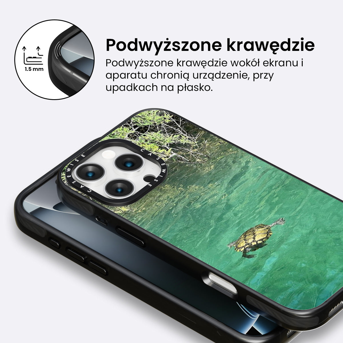 Mrożący krew w żyłach żółw Kournas - Etui