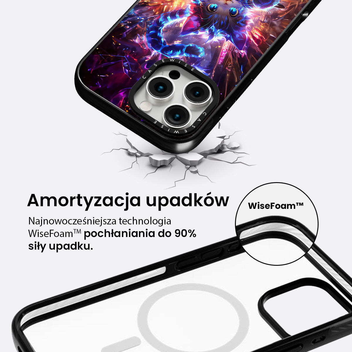 Galaktyczny Ramen Kot - Etui