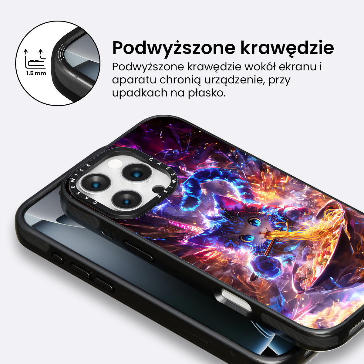 Galaktyczny Ramen Kot - Etui
