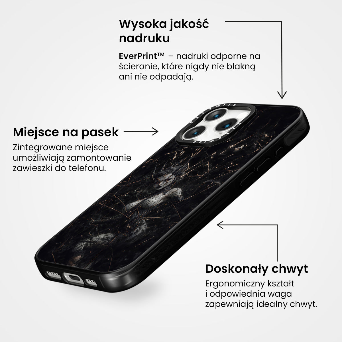 Dziewczyna Pająk w złotej sieci - Etui
