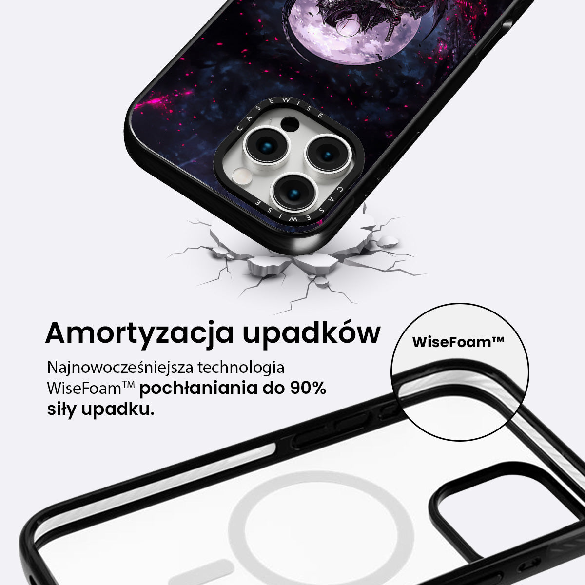 Głęboki Mroczny Samurajski Władca - Etui