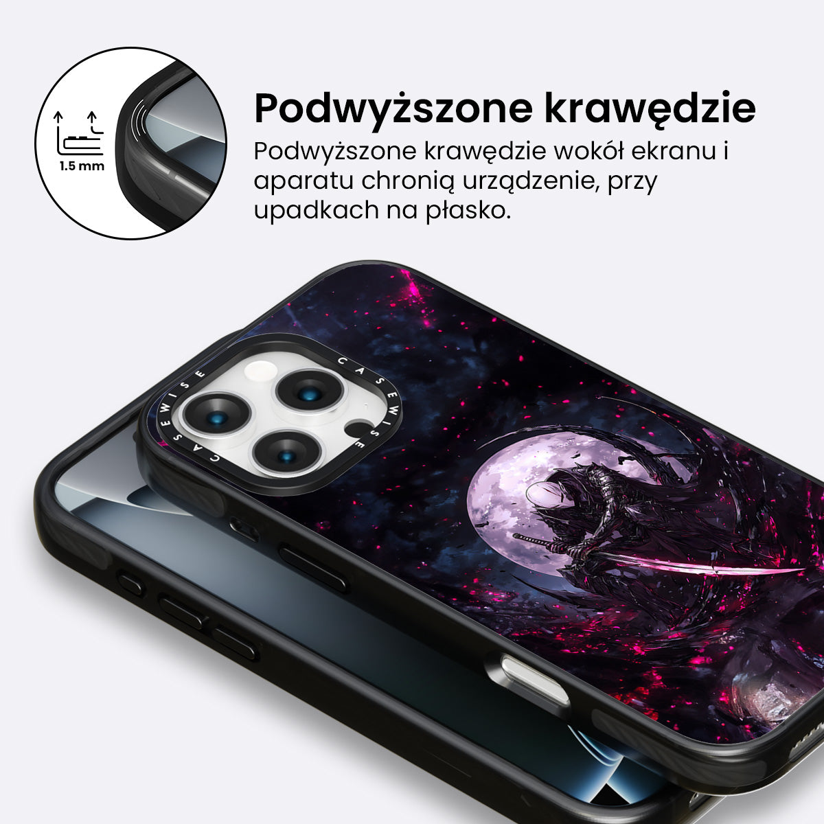 Głęboki Mroczny Samurajski Władca - Etui