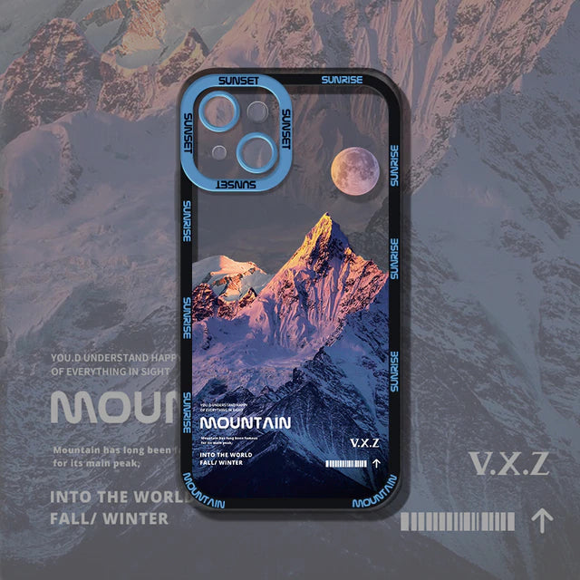 Śnieżna góra Etui na iPhone