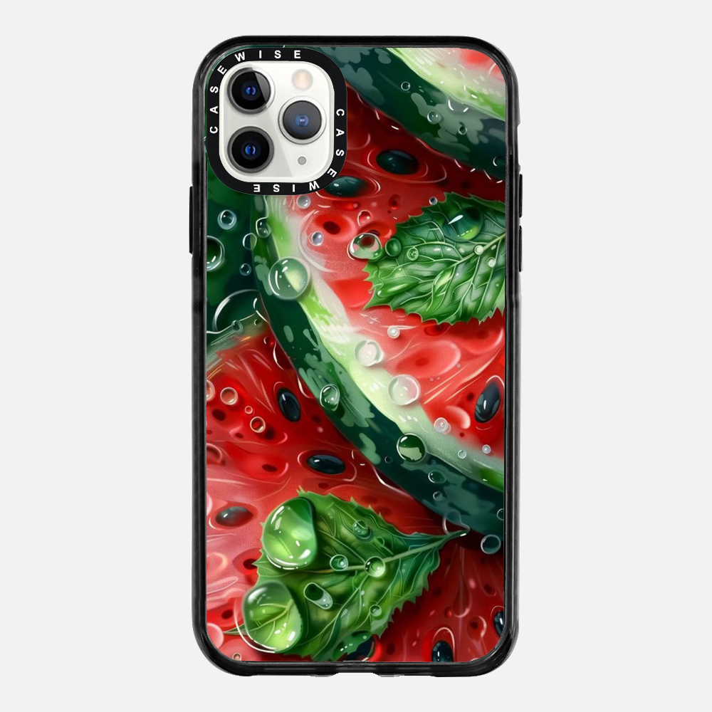 Green Botanical Fluidity - Etui