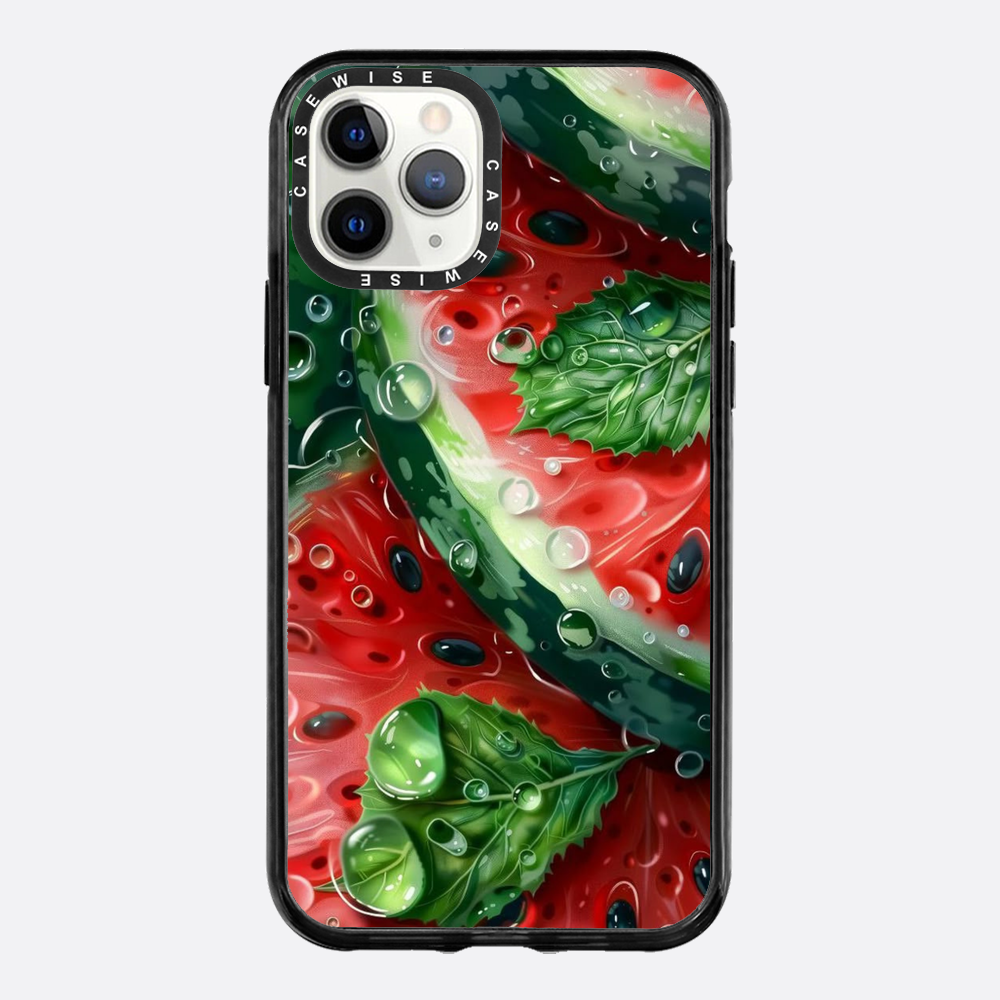 Green Botanical Fluidity - Etui