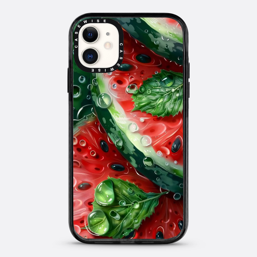 Green Botanical Fluidity - Etui