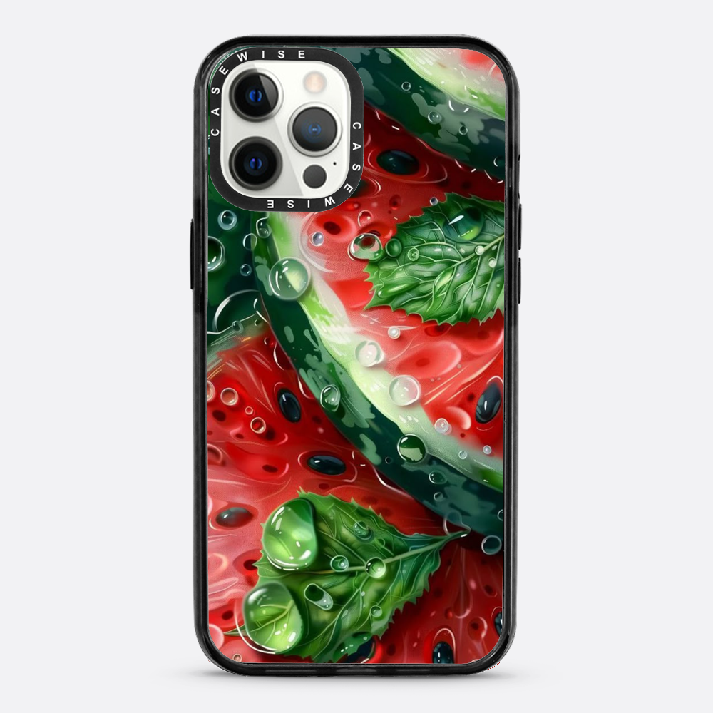 Green Botanical Fluidity - Etui