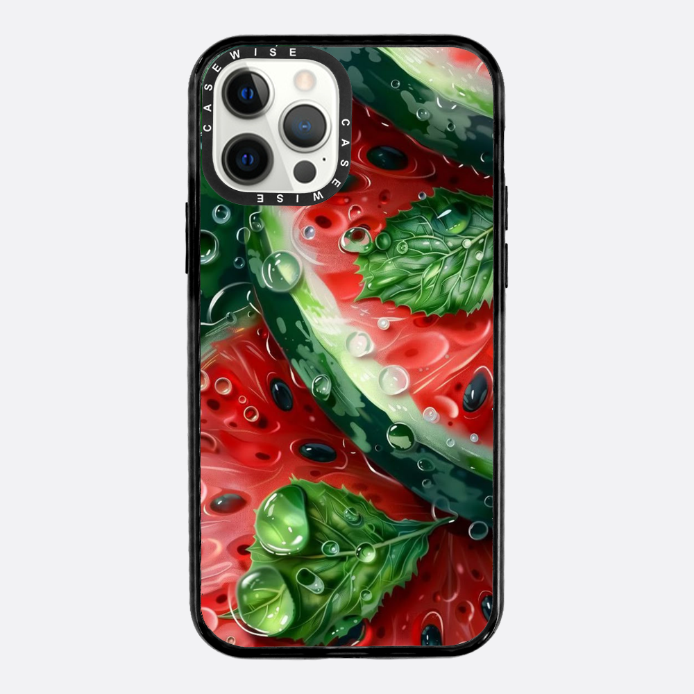 Green Botanical Fluidity - Etui