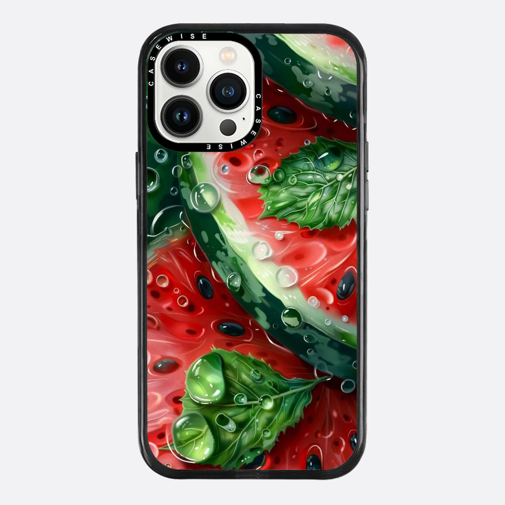 Green Botanical Fluidity - Etui