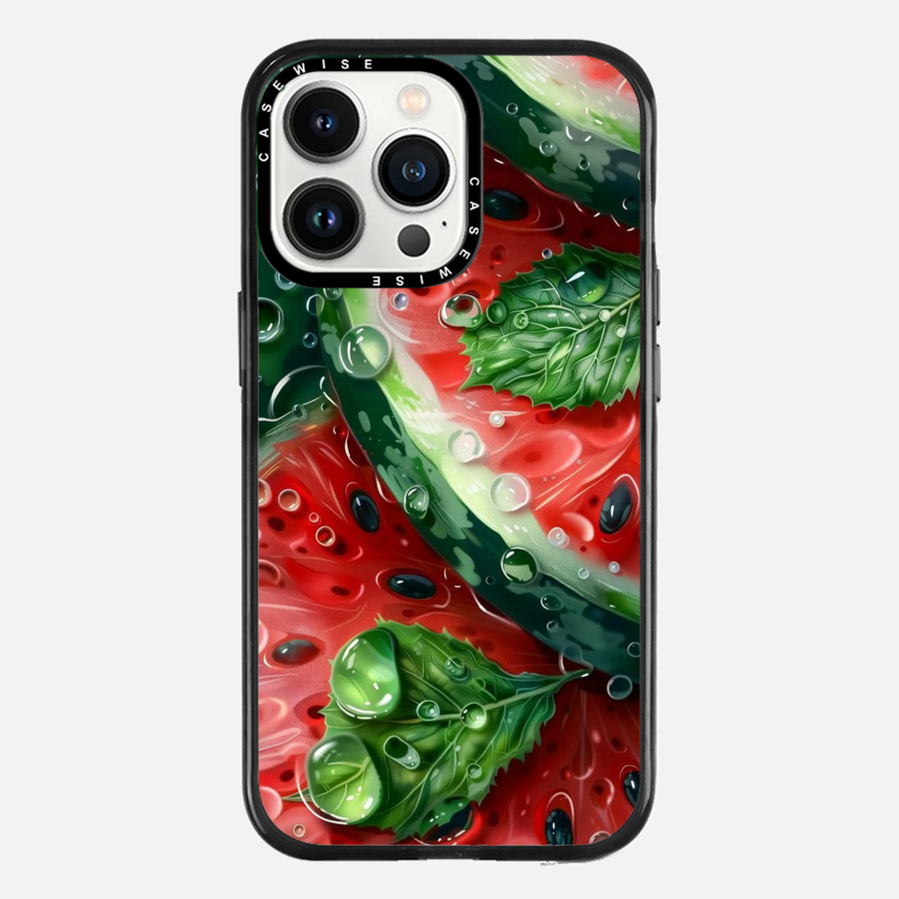 Green Botanical Fluidity - Etui