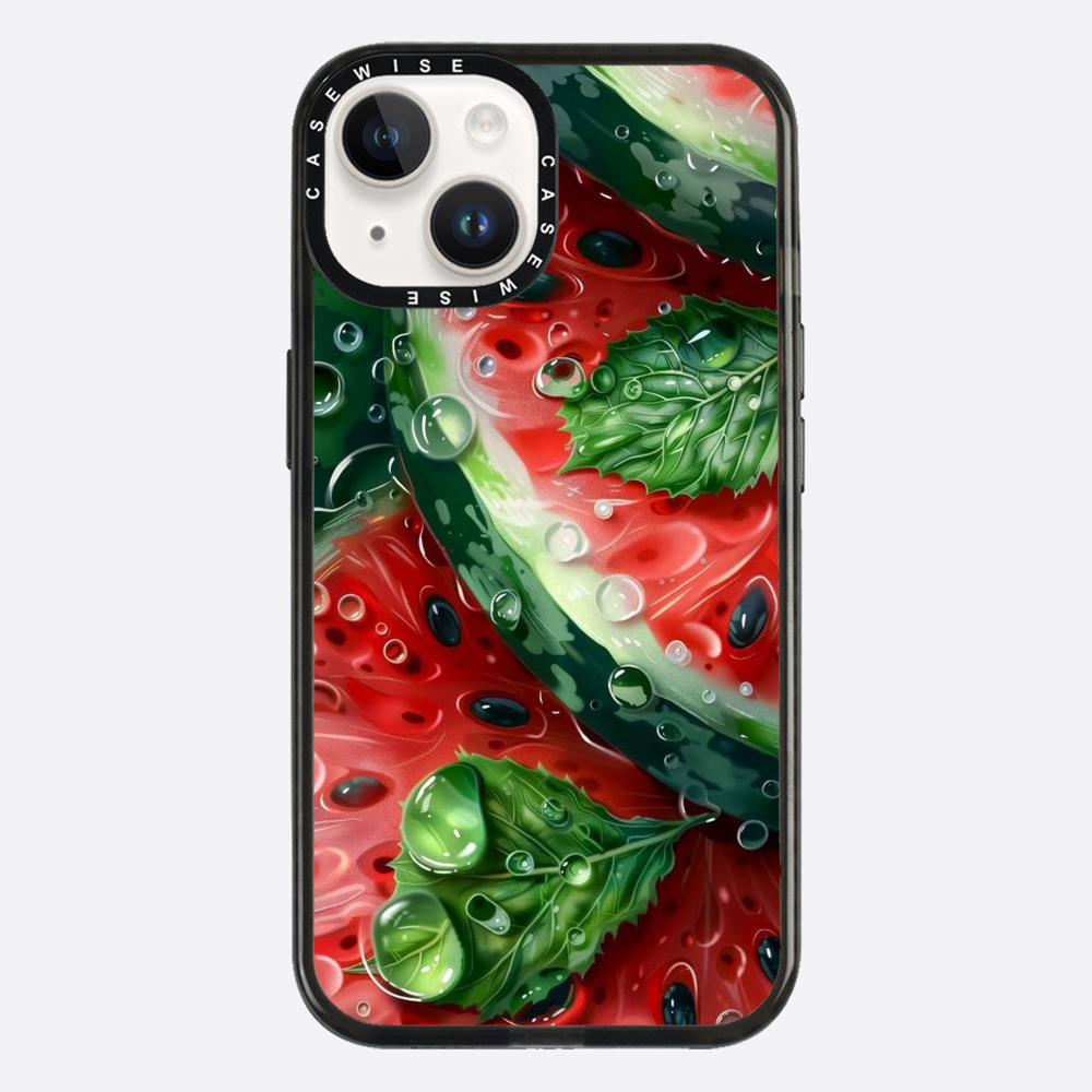 Green Botanical Fluidity - Etui