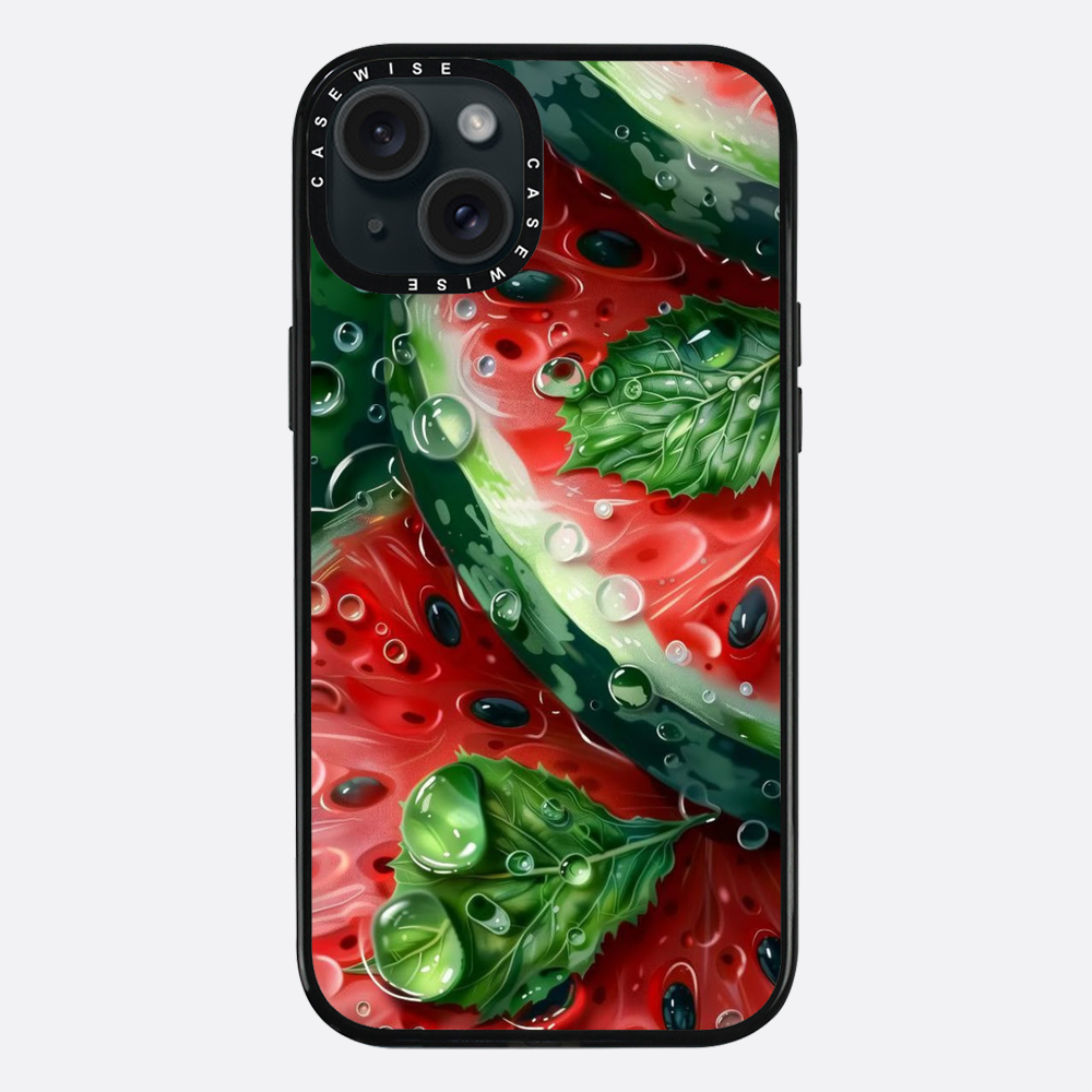 Green Botanical Fluidity - Etui