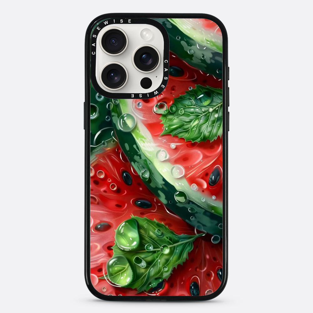 Green Botanical Fluidity - Etui