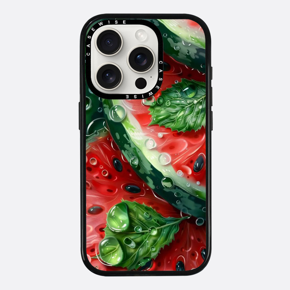 Green Botanical Fluidity - Etui