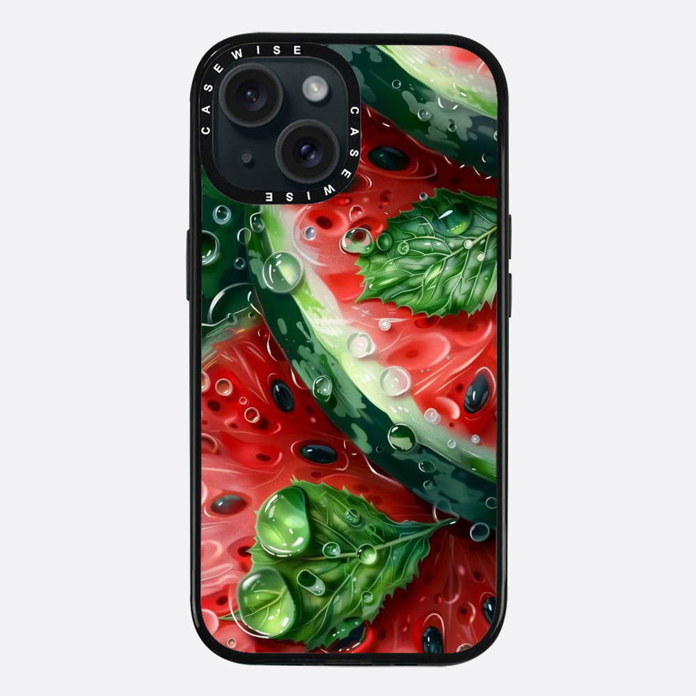 Green Botanical Fluidity - Etui