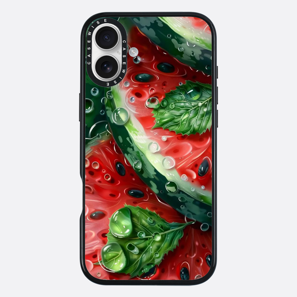 Green Botanical Fluidity - Etui
