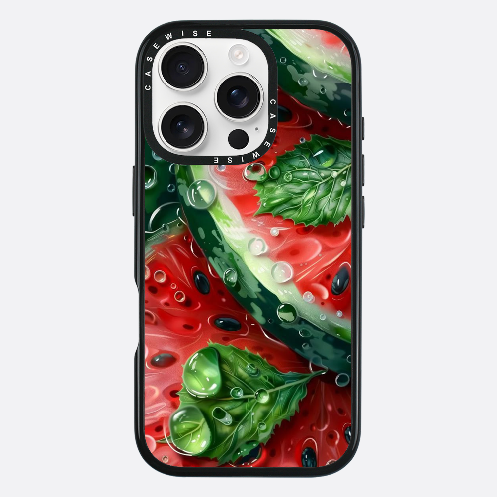 Green Botanical Fluidity - Etui