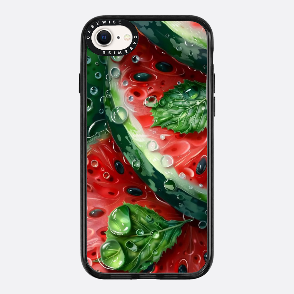Green Botanical Fluidity - Etui