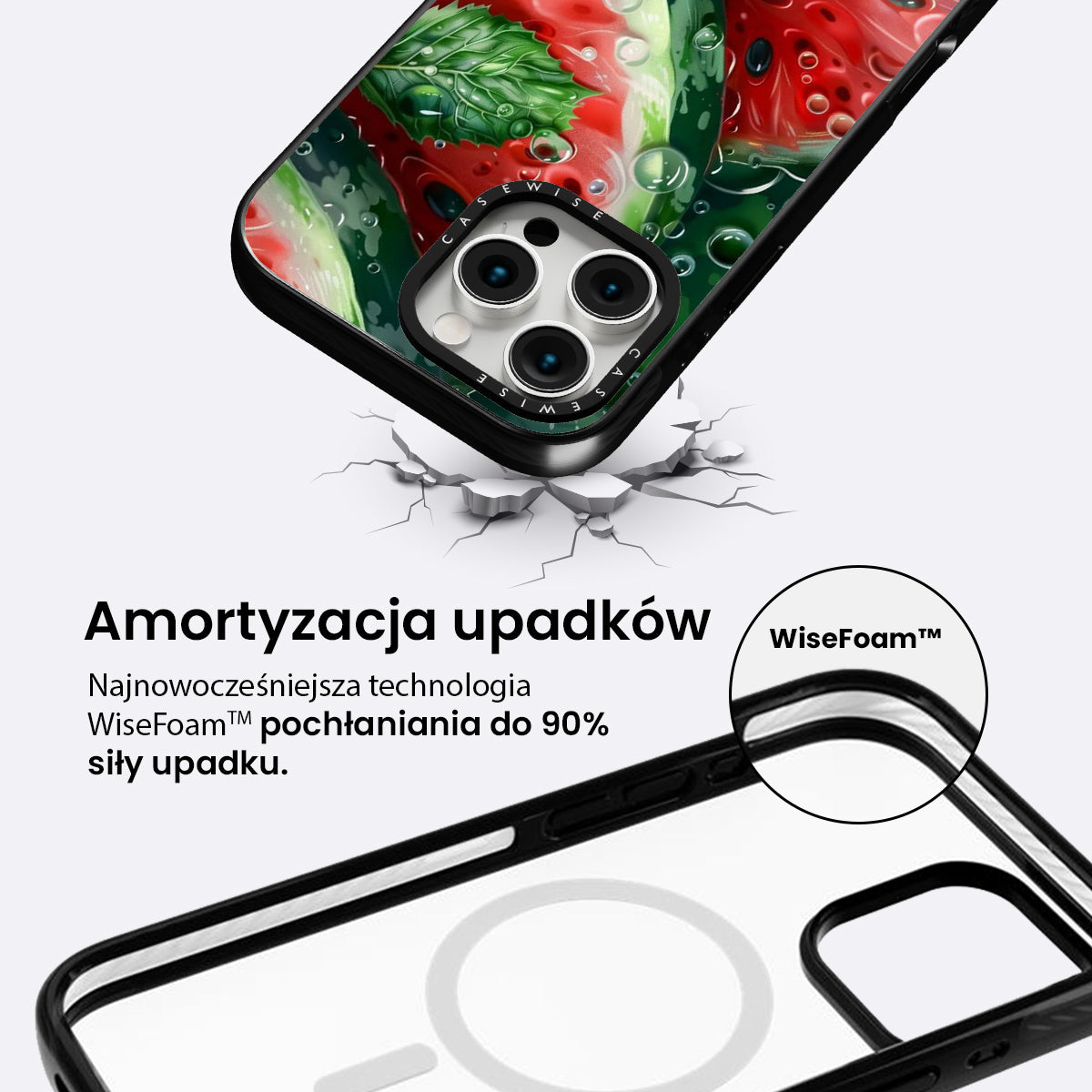 Green Botanical Fluidity - Etui