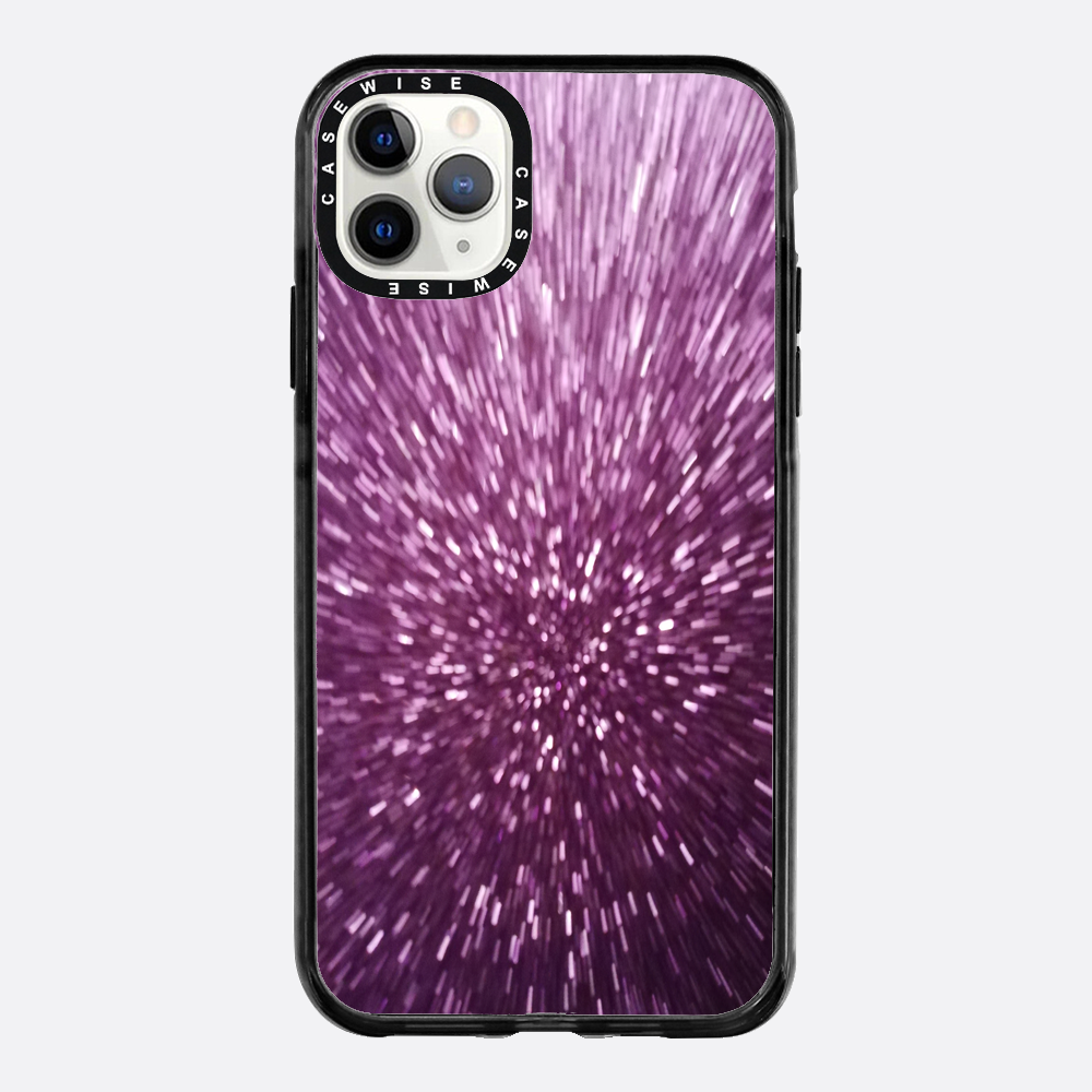 Brokat fioletowy - Etui