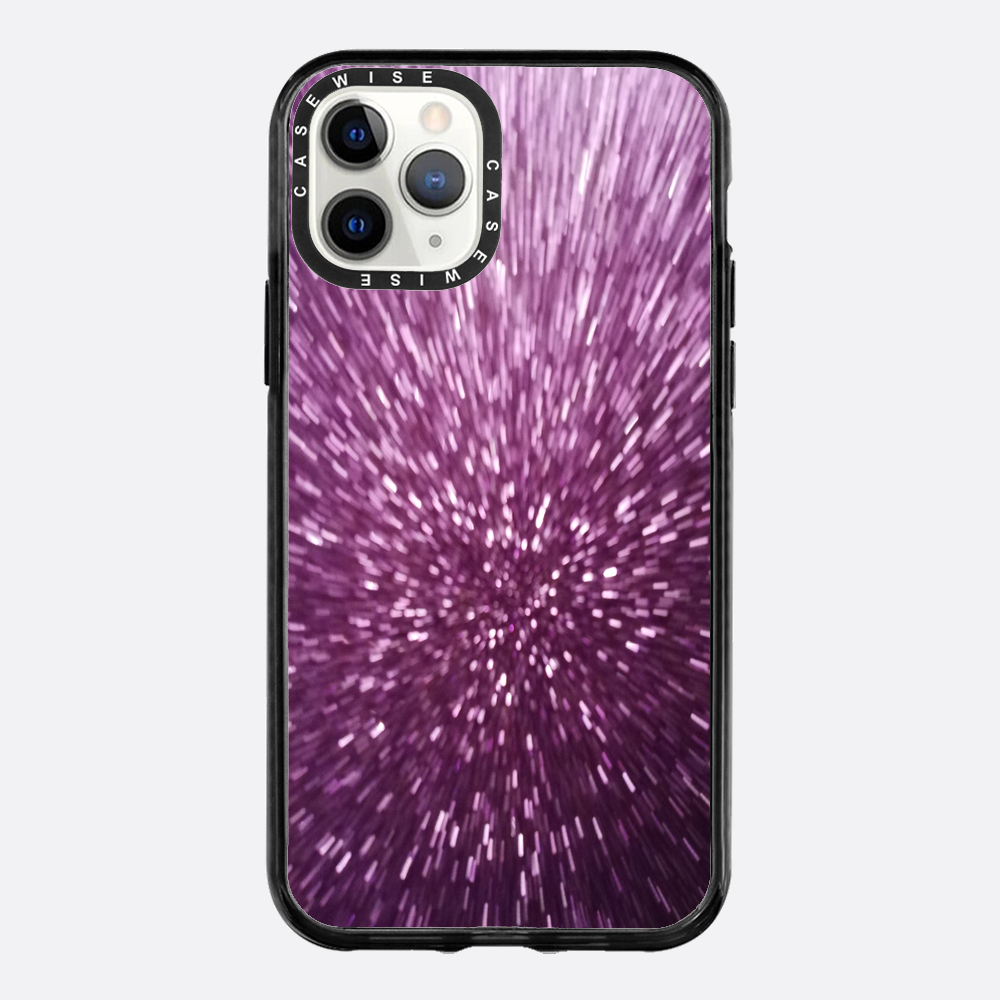 Brokat fioletowy - Etui
