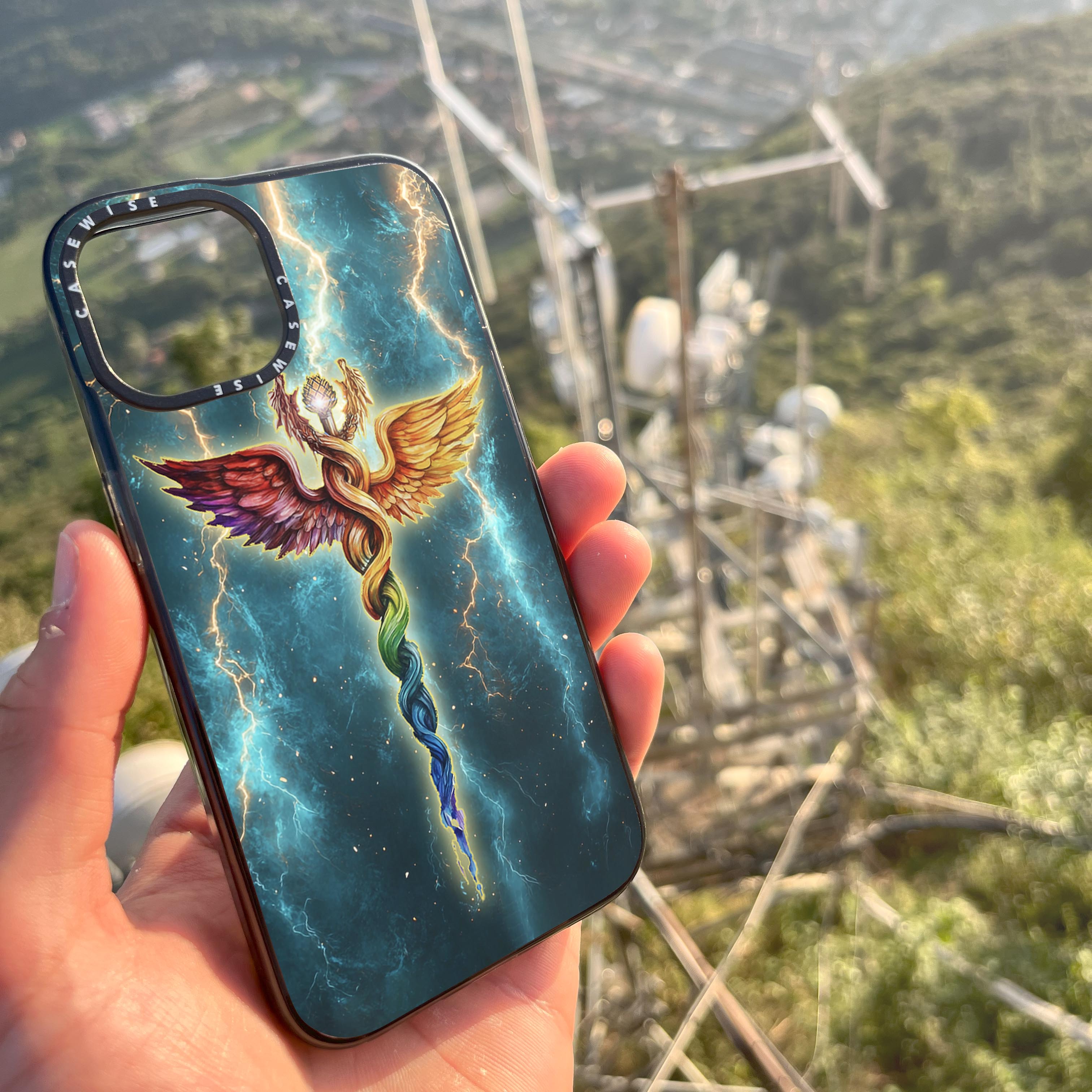 Caduceus Emerald Lightnings - Etui
