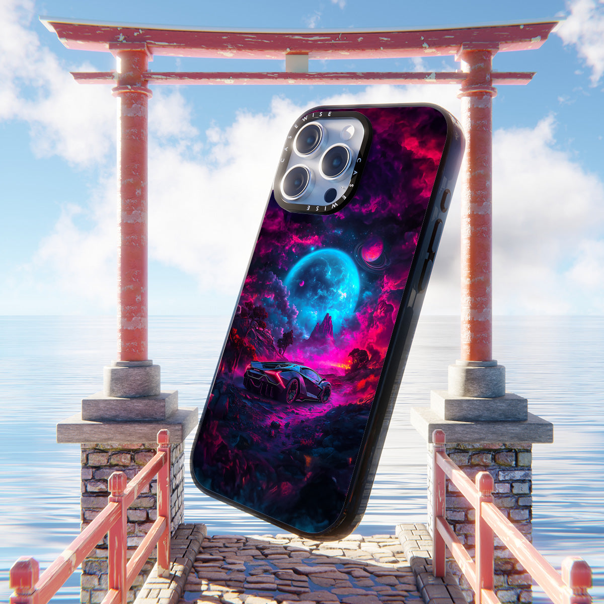 Cyberpunk Sports Car - Etui