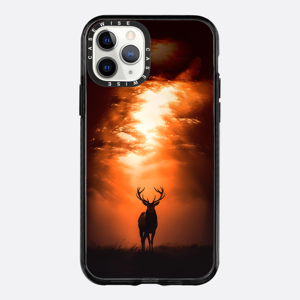 Dear Stag Dark Forest Orange - Etui