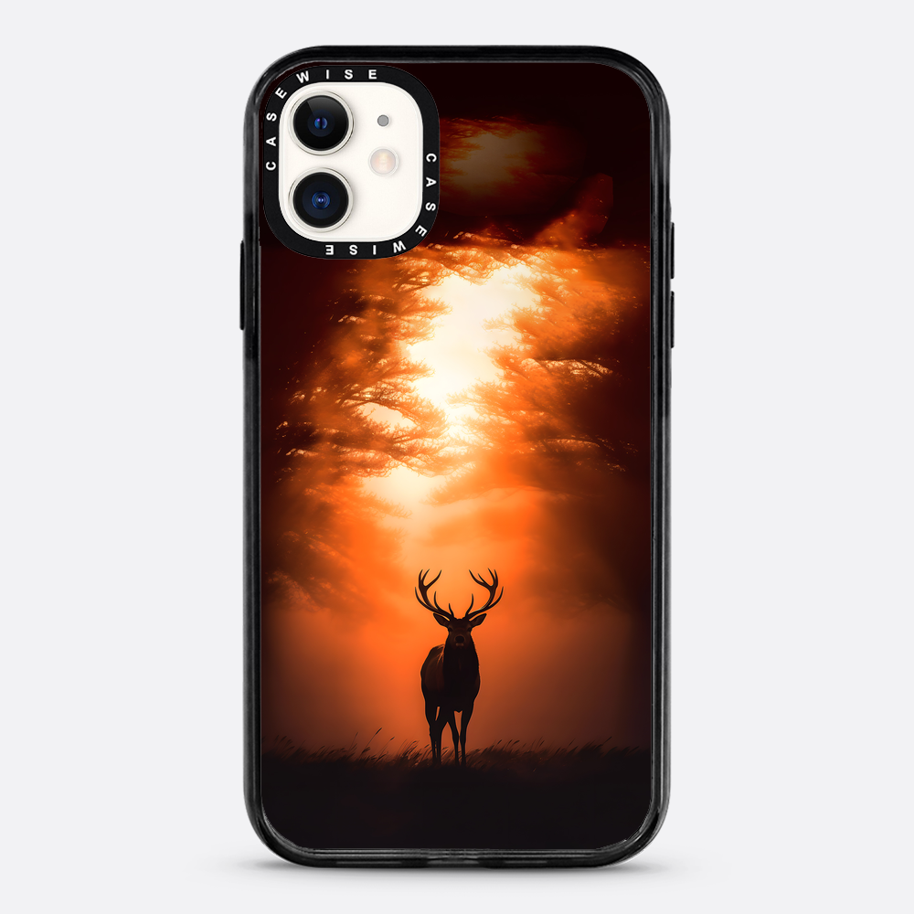 Dear Stag Dark Forest Orange - Etui