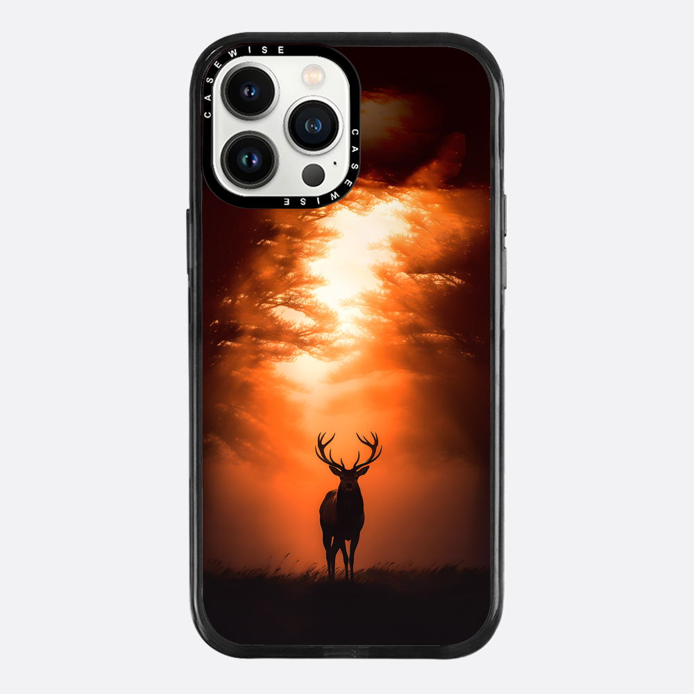 Dear Stag Dark Forest Orange - Etui