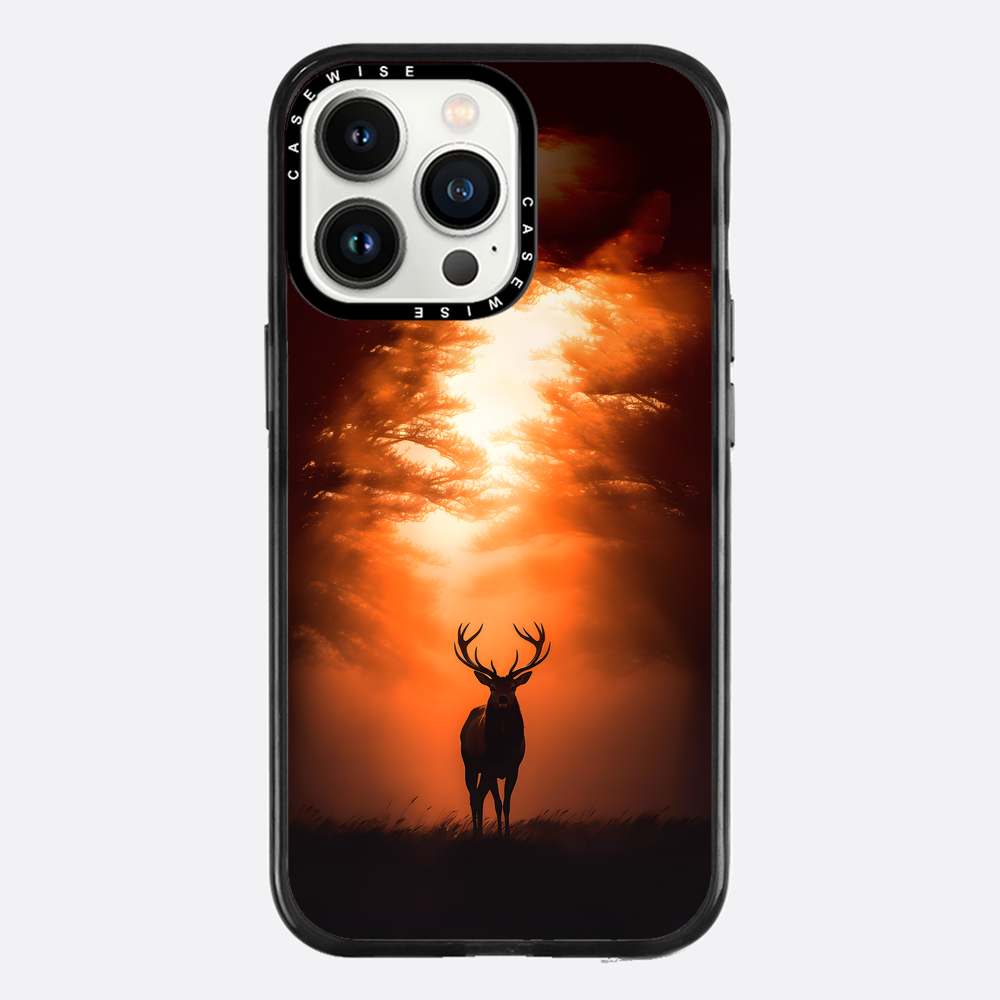 Dear Stag Dark Forest Orange - Etui