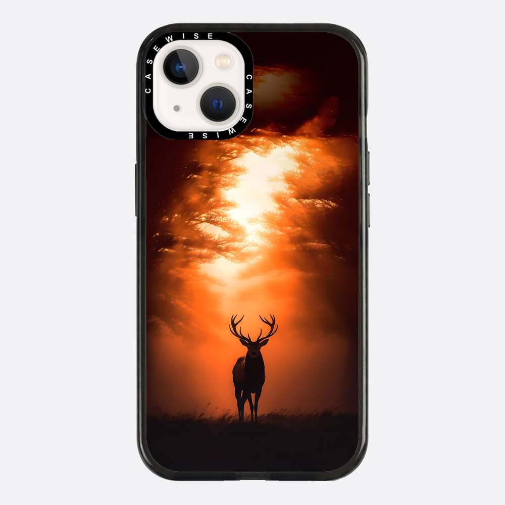 Dear Stag Dark Forest Orange - Etui