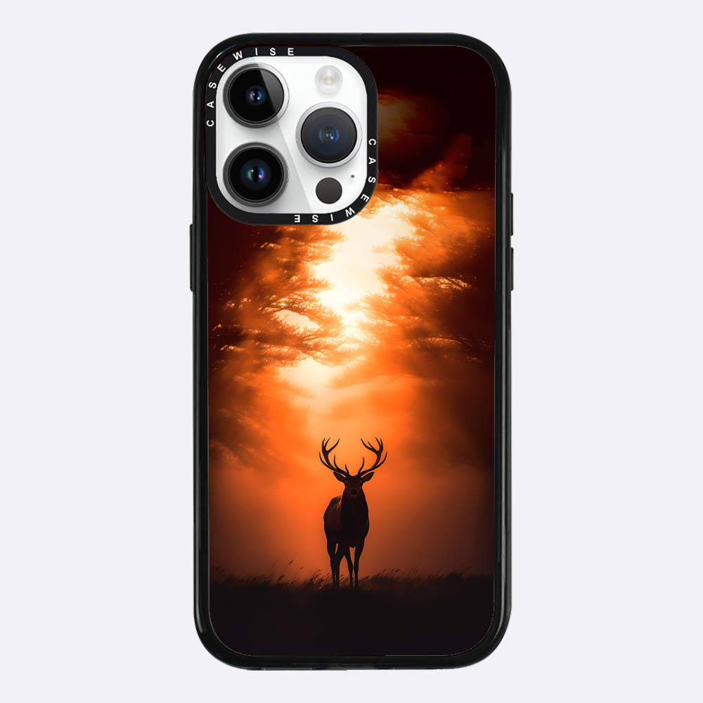 Dear Stag Dark Forest Orange - Etui