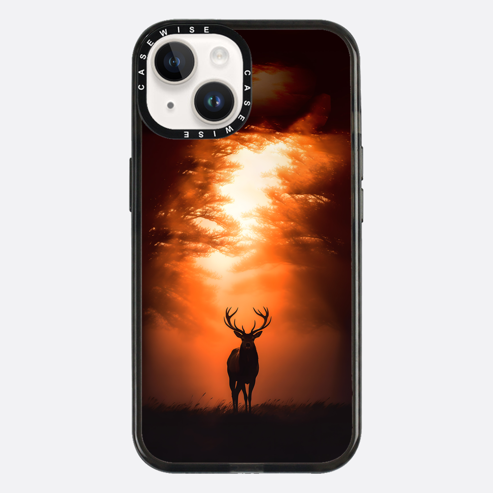 Dear Stag Dark Forest Orange - Etui