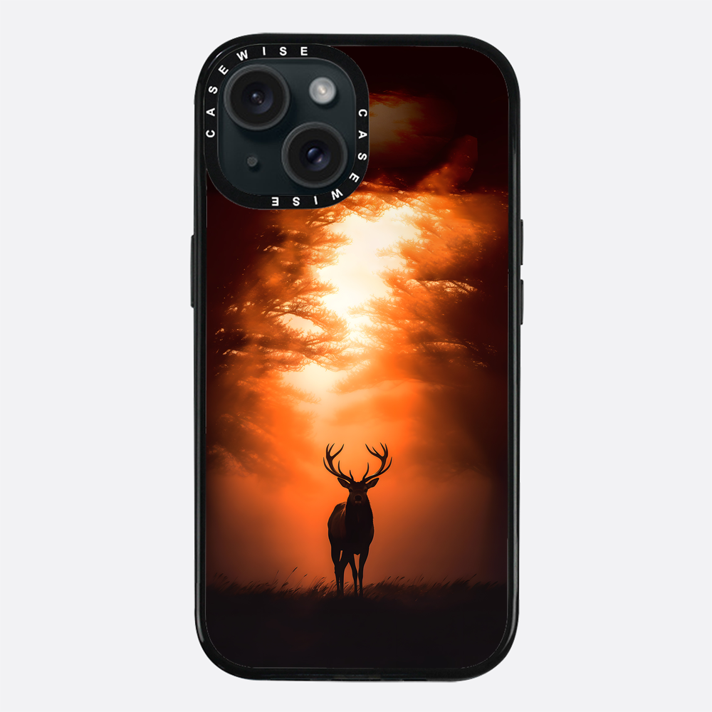 Dear Stag Dark Forest Orange - Etui