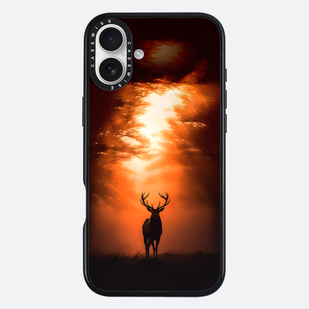 Dear Stag Dark Forest Orange - Etui