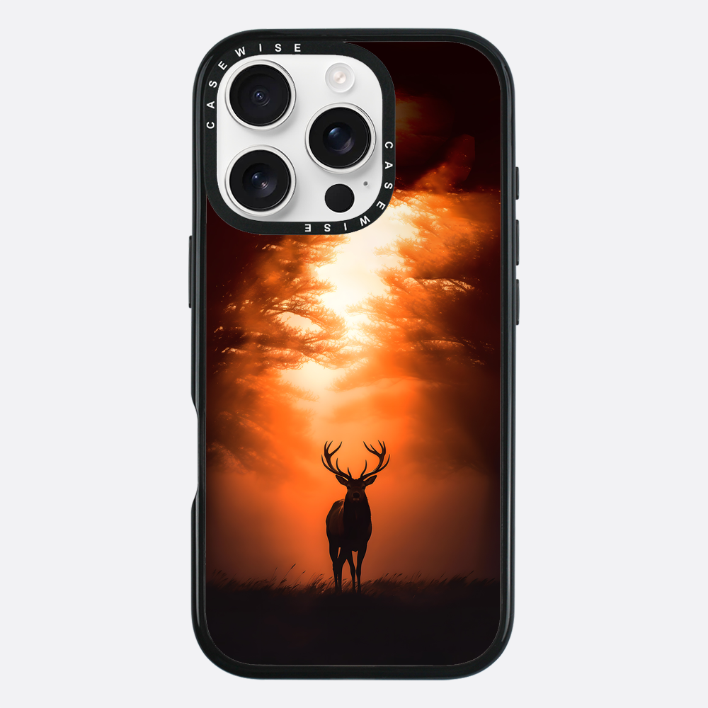 Dear Stag Dark Forest Orange - Etui