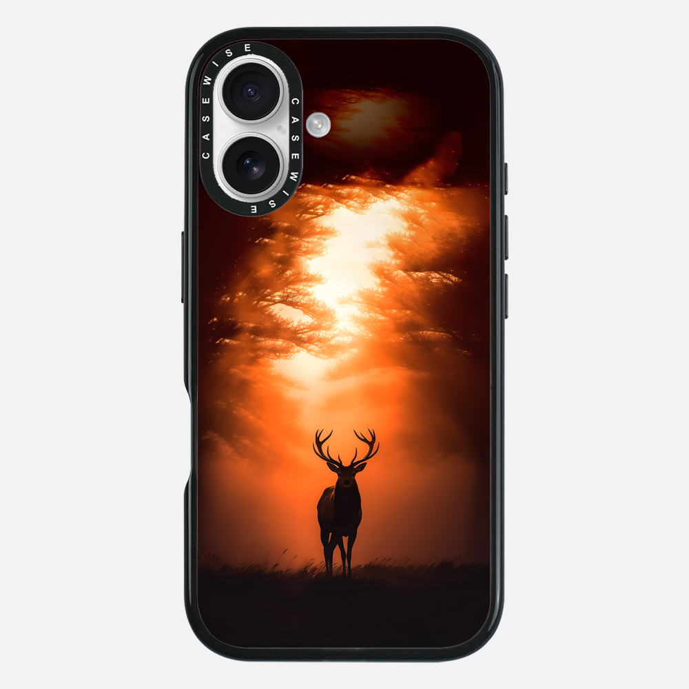 Dear Stag Dark Forest Orange - Etui