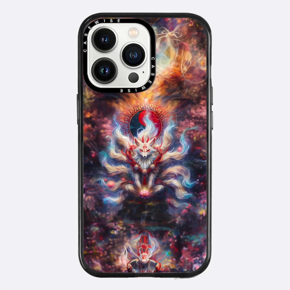 Shiny Kitsune Yin and Yang - Etui