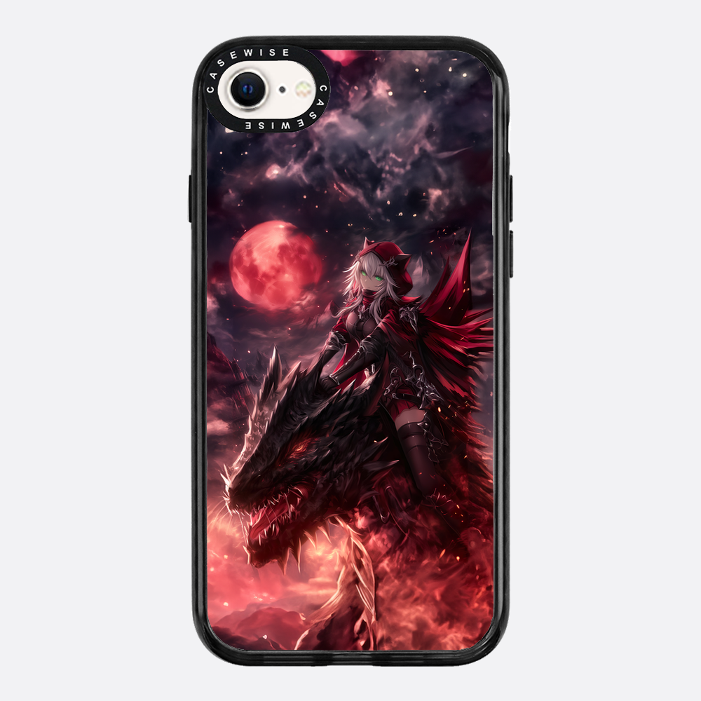 Dragonrider Red Anime Girl - Etui