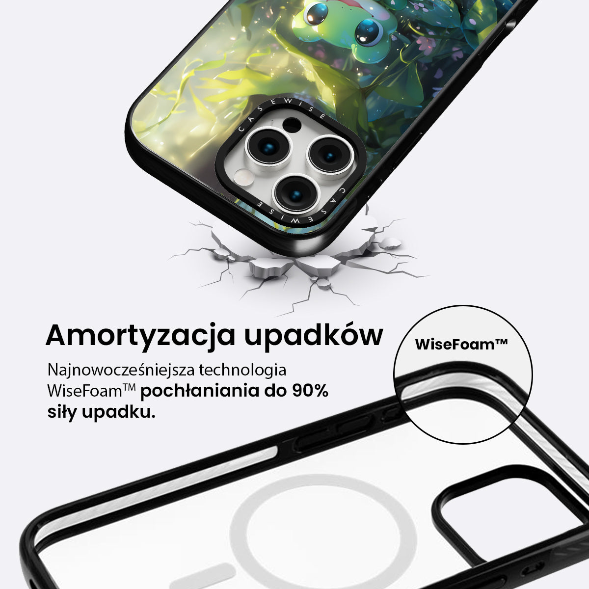Cute Frog Family Anime - Etui