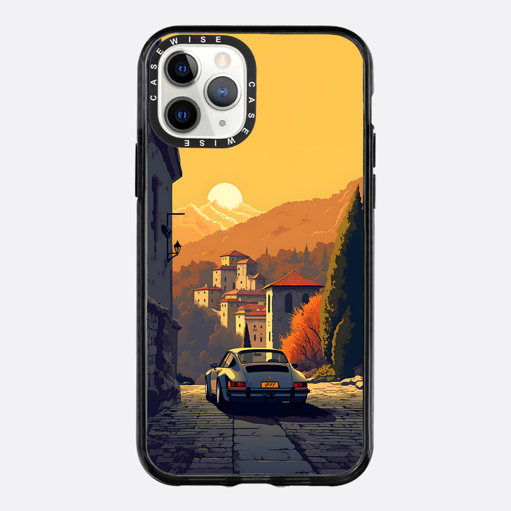 Porsche 911 Vintage Sunset - Etui