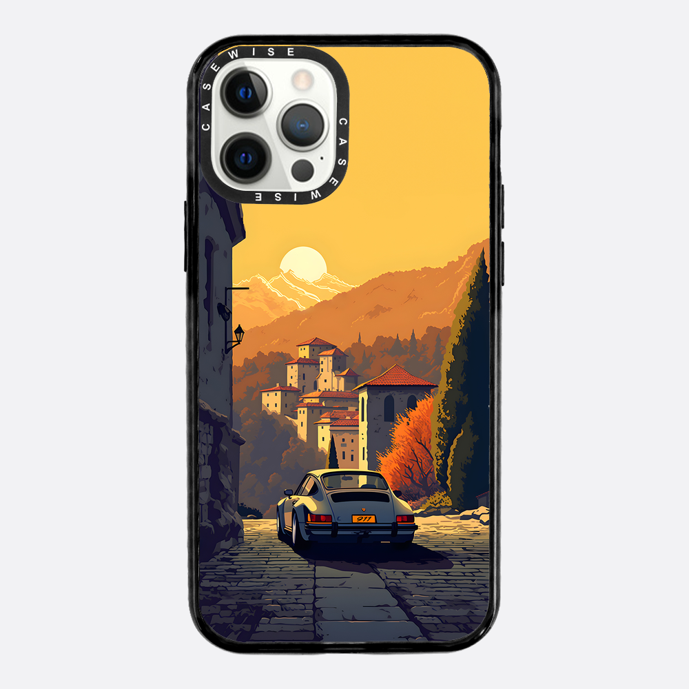 Porsche 911 Vintage Sunset - Etui